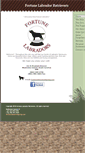 Mobile Screenshot of fortunelabradors.com